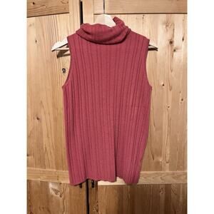 Drumohr Women’s Cashmere Turtleneck Pink Tank Size 44